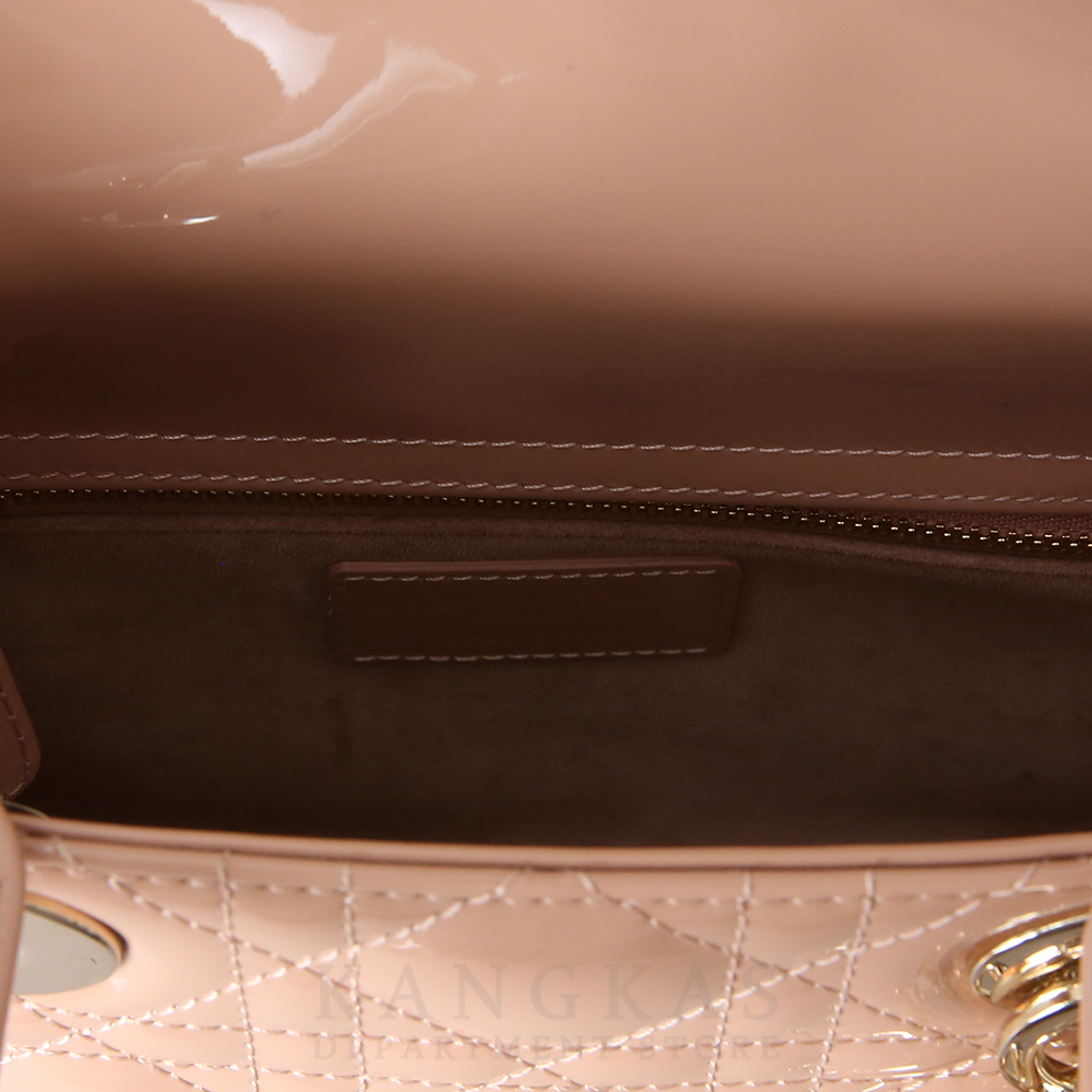 CHRISTIAN DIOR(USED)크리스찬디올 레이디디올 페이던트 스몰 핑크
